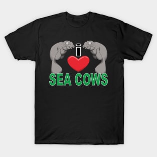 I Heart Sea Cows T-Shirt